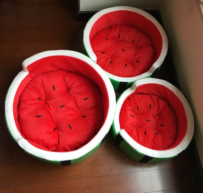 Four seasons kennel watermelon bed - petsRcool1