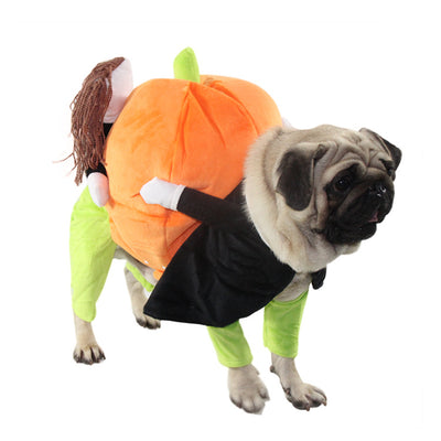 Halloween Pumpkin Clothes for pets - petsRcool1